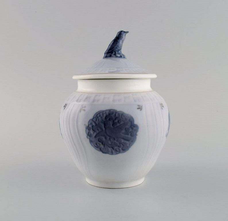 Royal Copenhagen Easter Lidded Jar In Hand Painted Porcelain photo 178.0