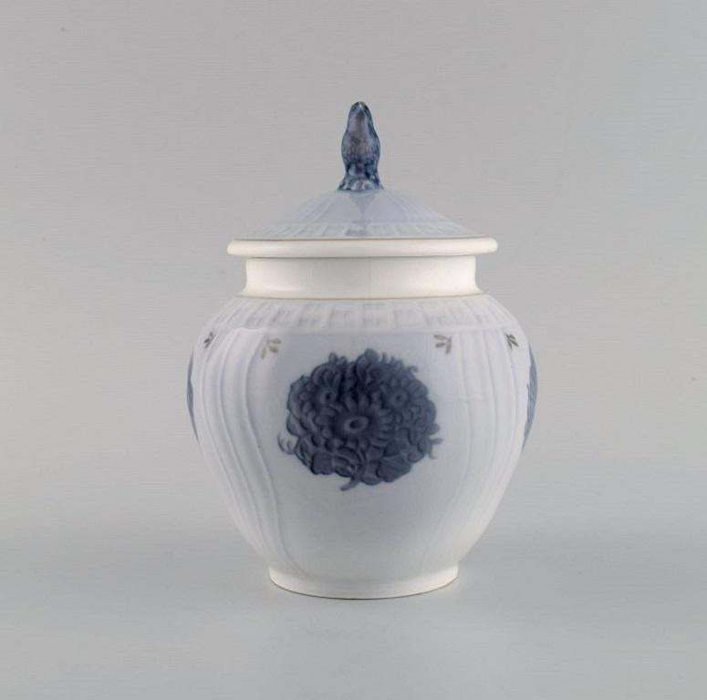 Royal Copenhagen Easter Lidded Jar In Hand Painted Porcelain photo vinterior