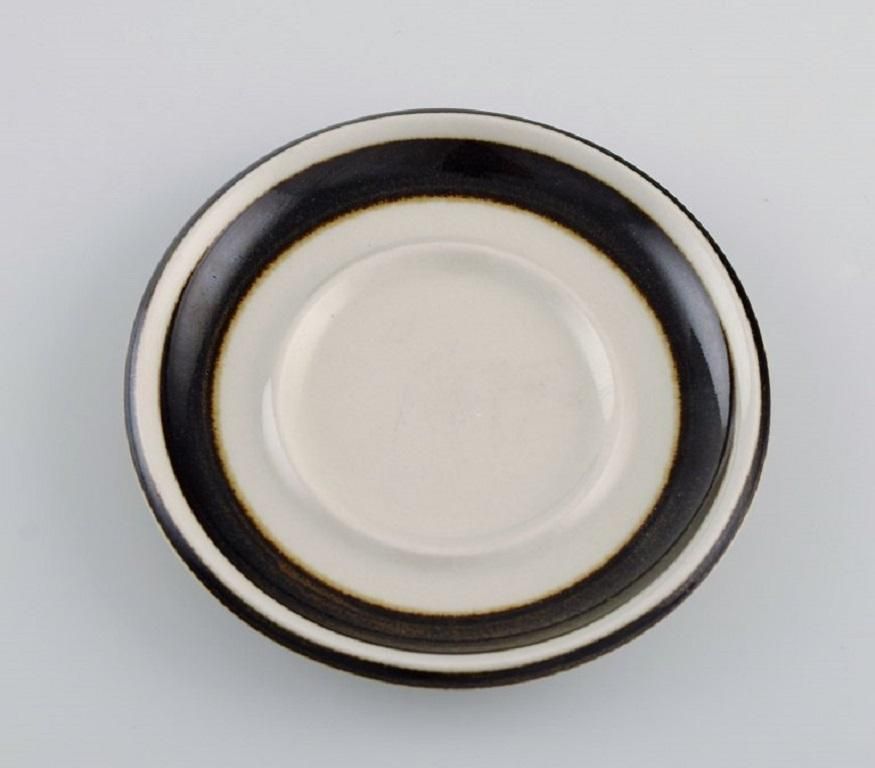 Anja Jaatinen Winqvist For Arabia Five Karelia Coffee Cups With Saucers photo Home Decor