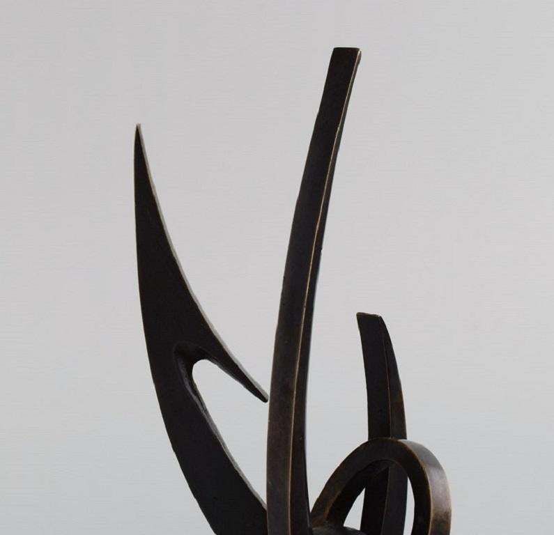 M. Joffroy France Rare Modernist Bronze Sculpture photo Art