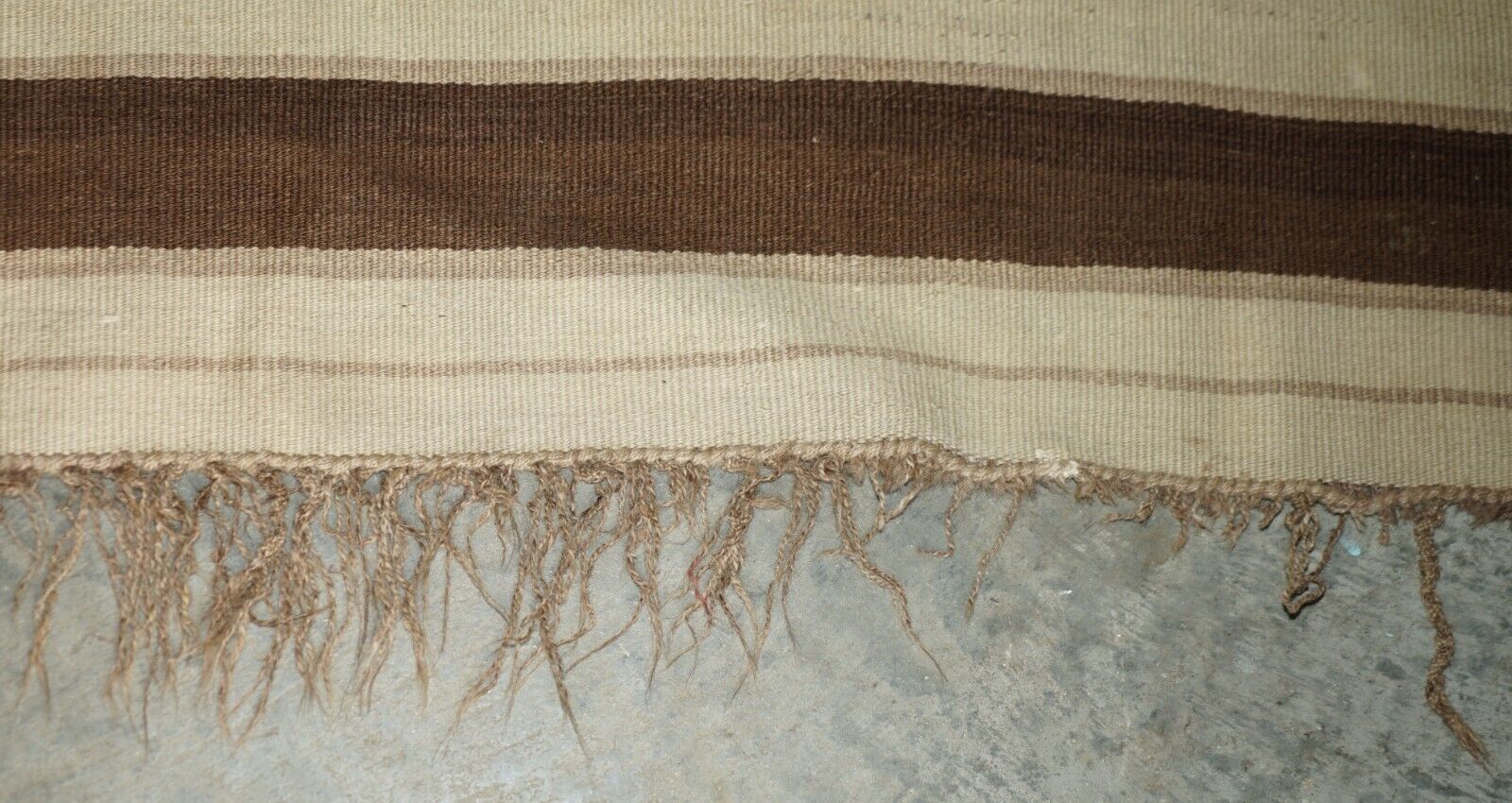 Antique Distressed 1880 Huge Handwoven American Indian Carpet Rug photo buy