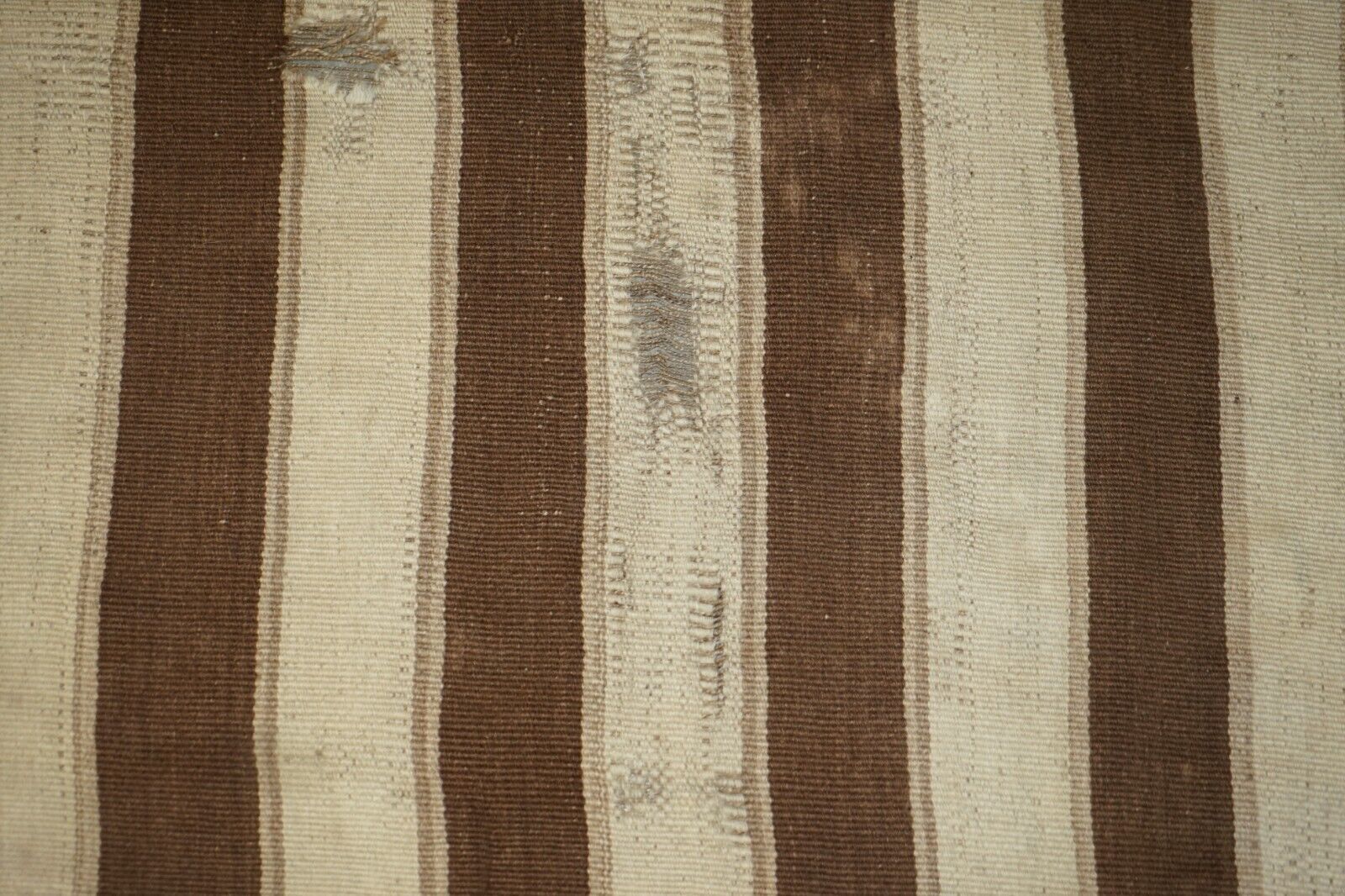 Textiles Antique Distressed 1880 Huge Handwoven American Indian Carpet Rug photo