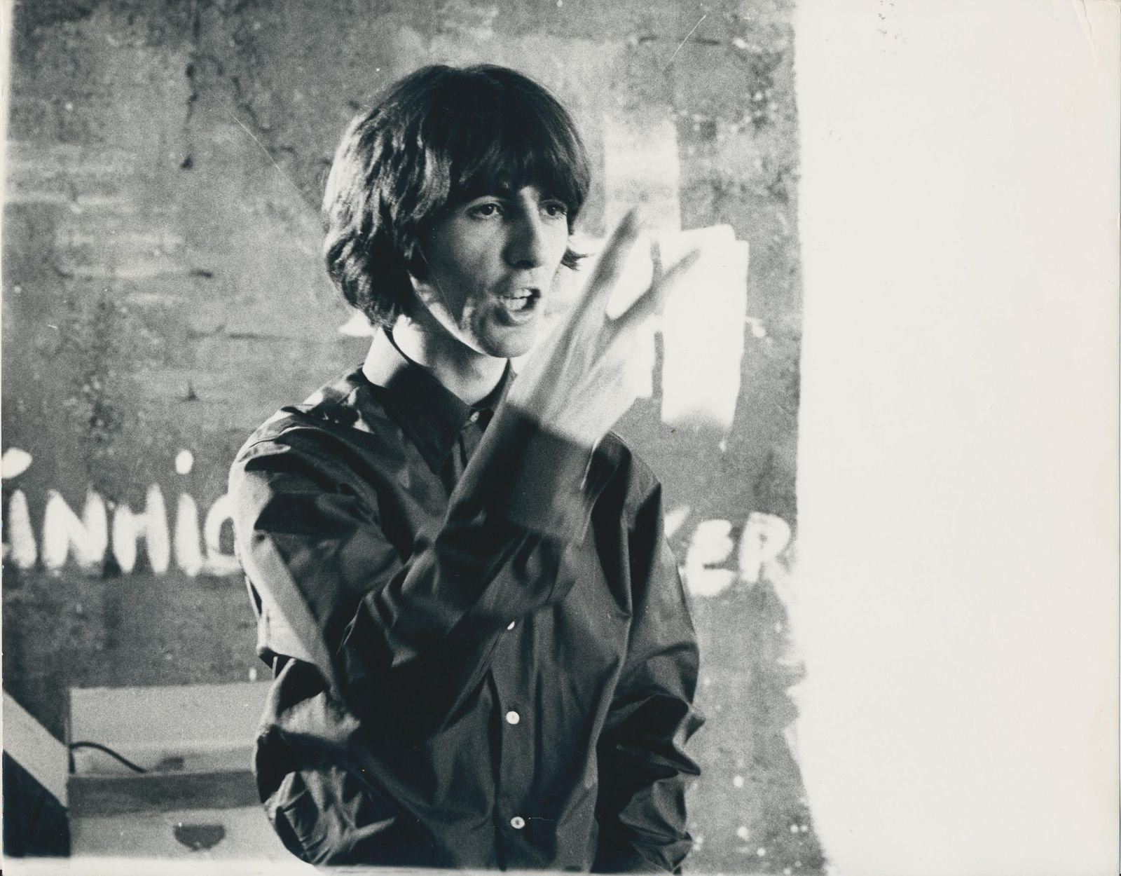 Martin Weaver George Harrison, Black And White Photography, 1970s,  Ca. 1970s