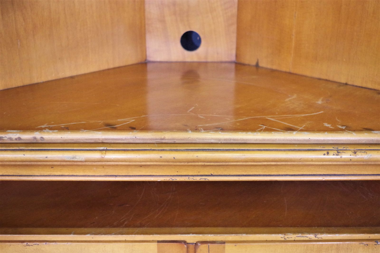 Corner Furniture In Beech From The 1980s photo vintage