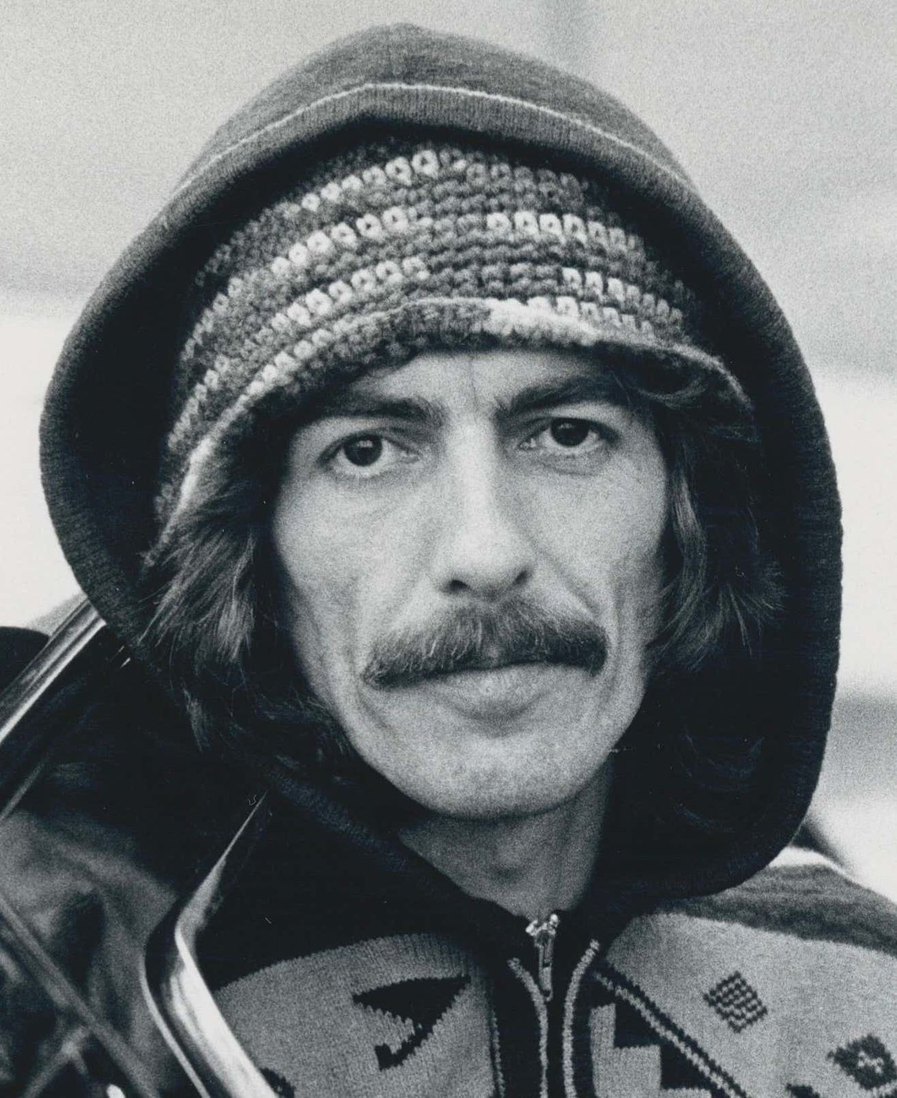 Henry Grossman George Harrison In Car, Black And White Photograph 1974 photo furniture