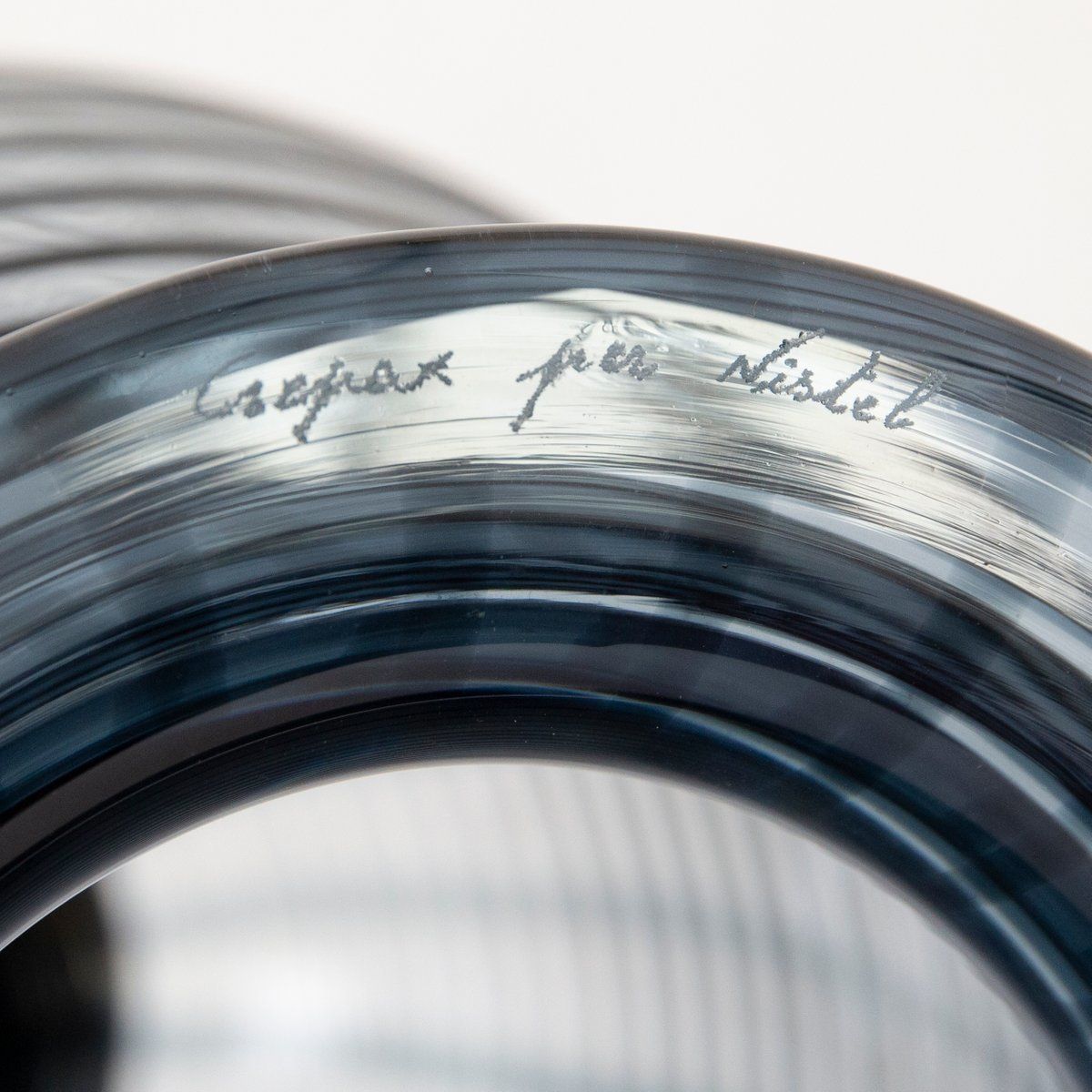 photo vinterior Large Murano Glass Bowl And Vase By Paolo Crepax, Set Of 2