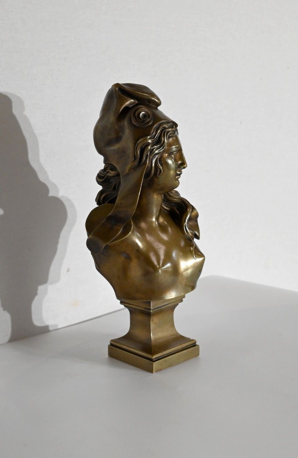 Bust Of Marianne In Bronze  Early 20th Century photo furniture