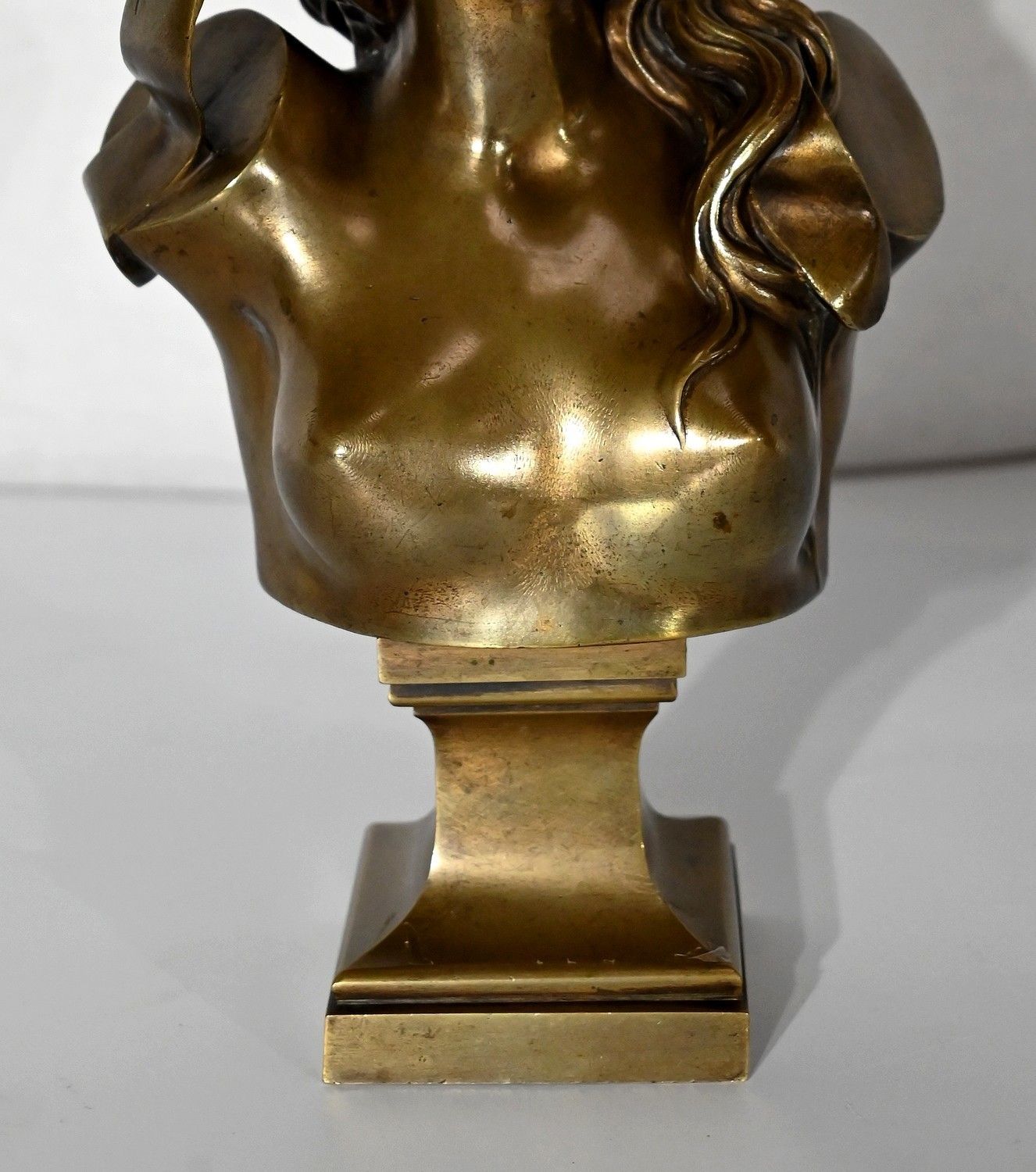 photo for sale Bust Of Marianne In Bronze  Early 20th Century