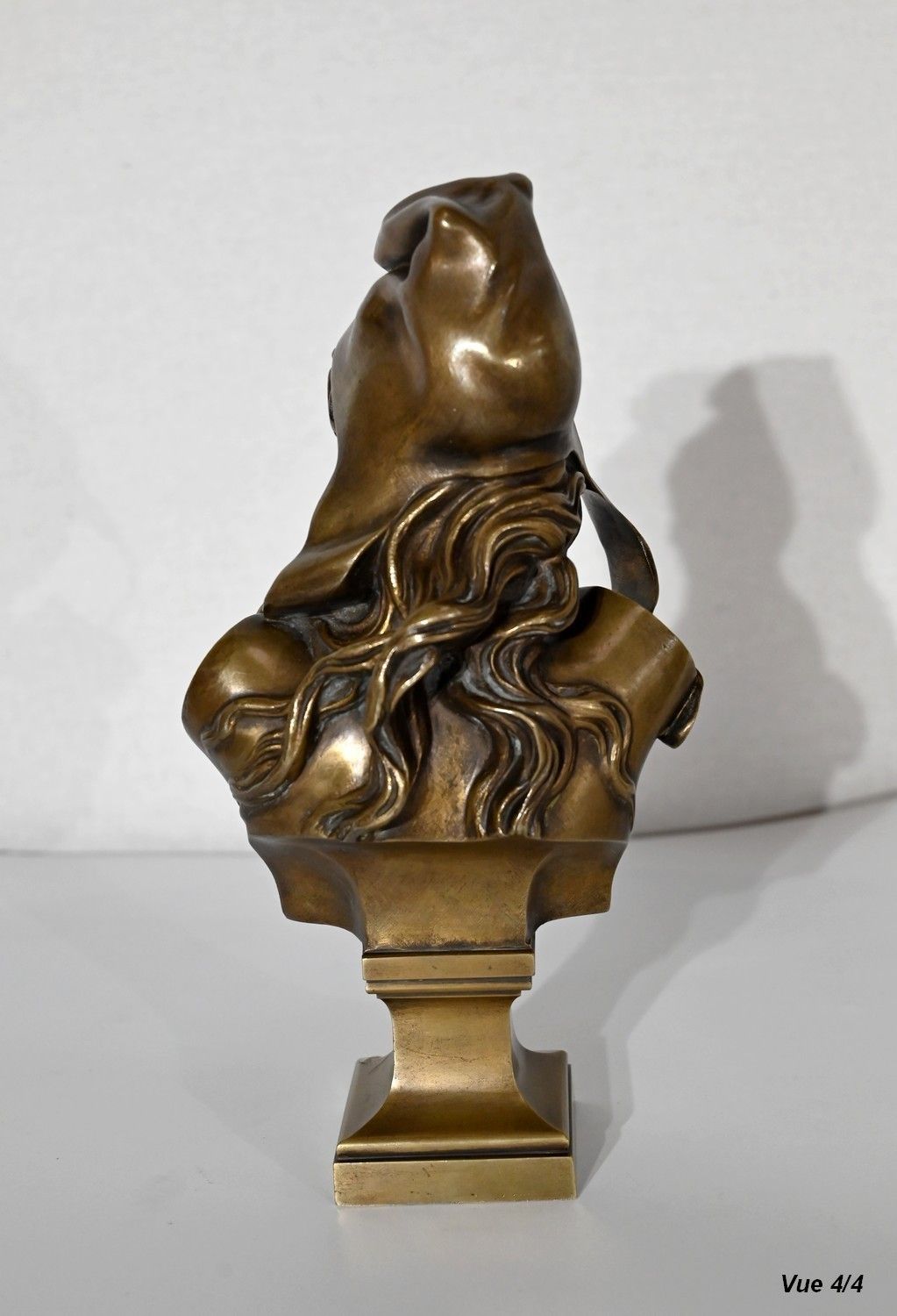 photo vintage Bust Of Marianne In Bronze  Early 20th Century