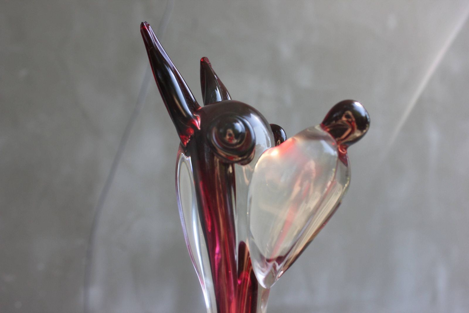 Rare Murano Glass Dog Sculpture Fratelli Toso Italian Art Glass Figurine Collect Murano Statue photo Art