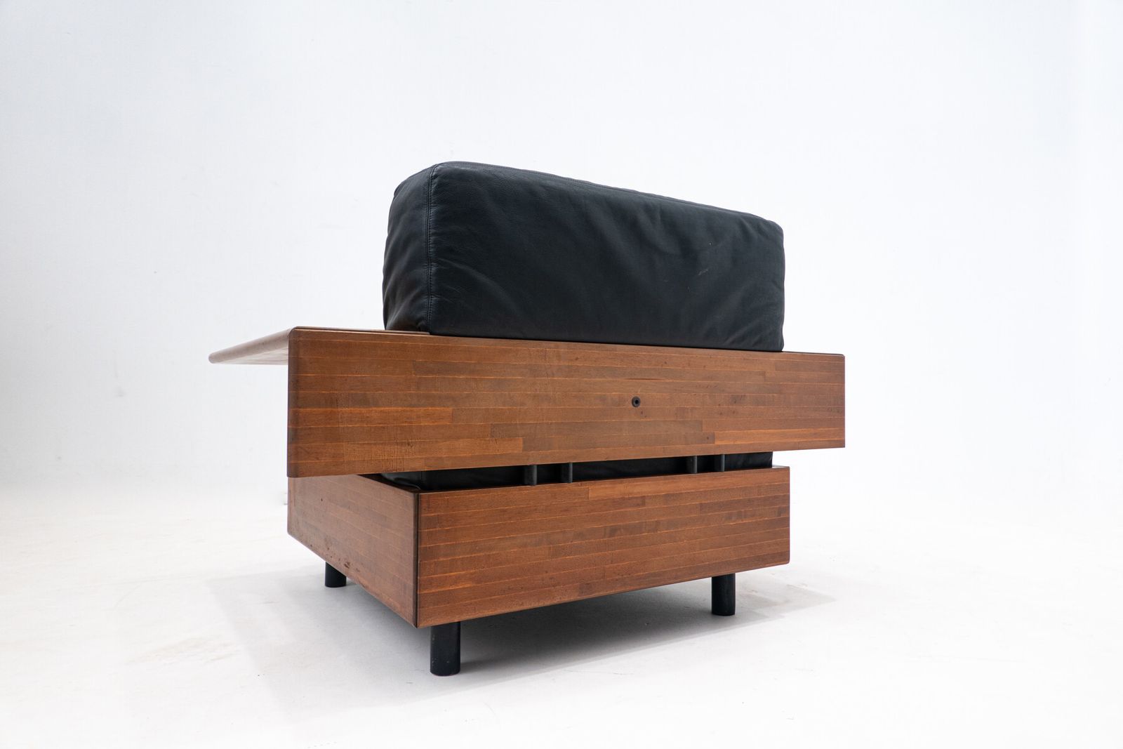 Mid Century Modern Armchair In The Style Of Tobia Scarpa photo vintage