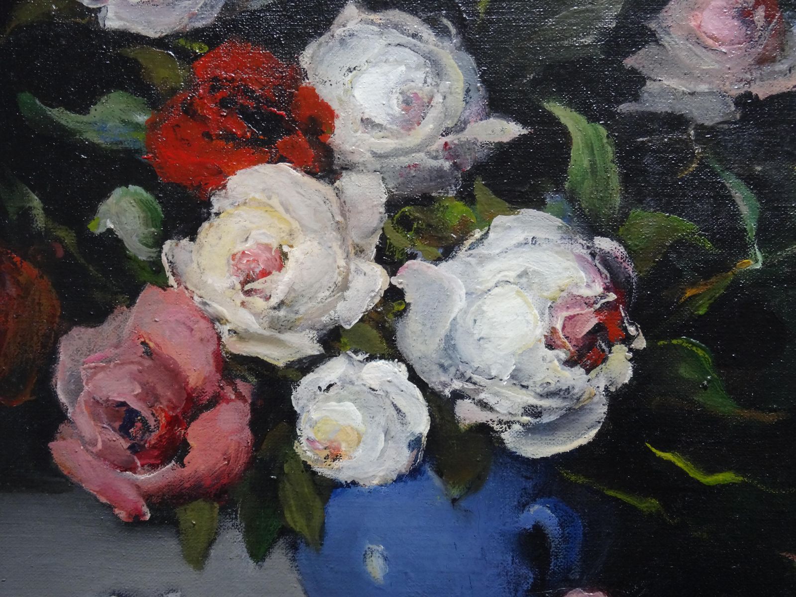 Dmitry Korzhanov Bouquet. 1995, Oil On Canvas photo Art