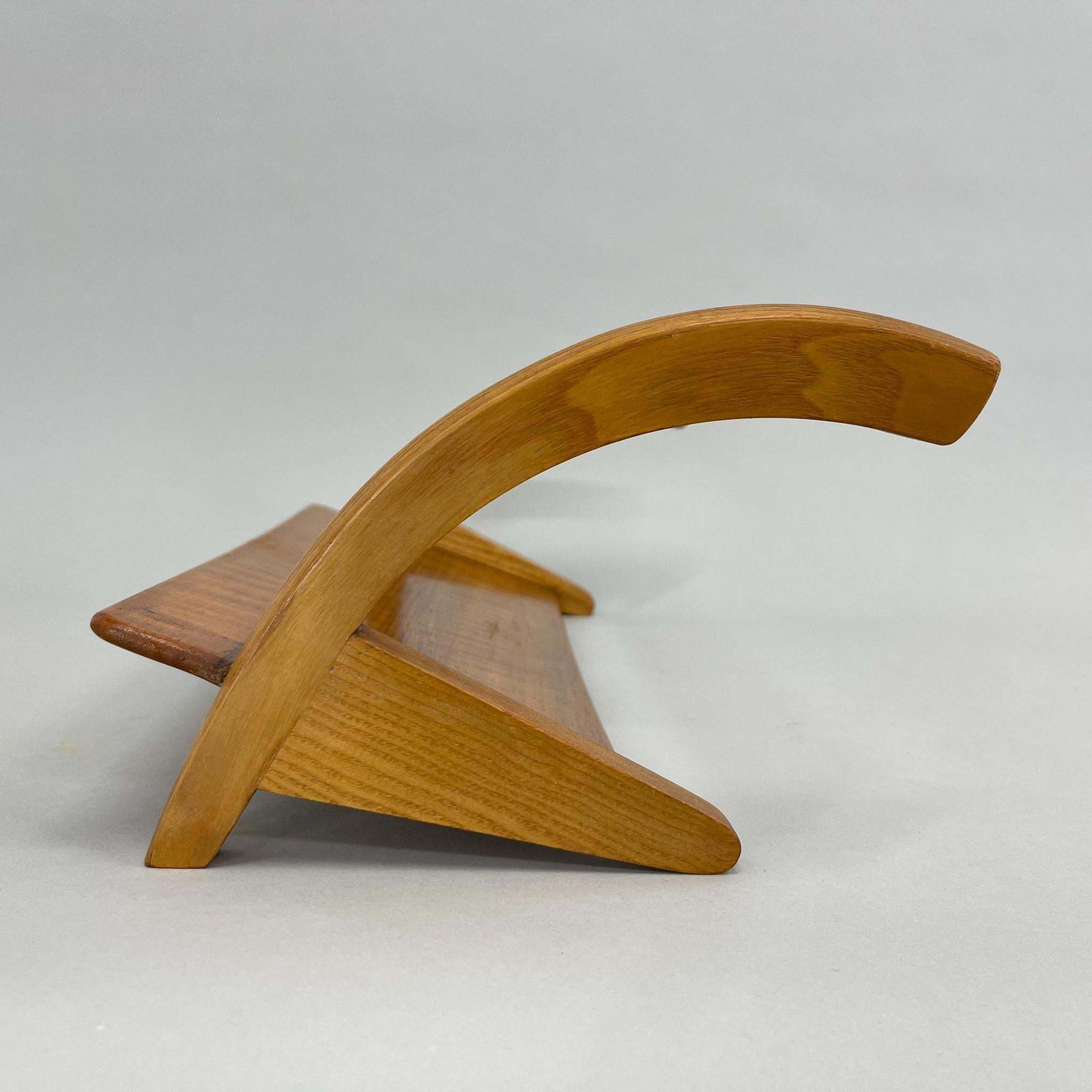 1970's Unique Book Stand Shelf By Uluv, Czechoslovakia photo furniture