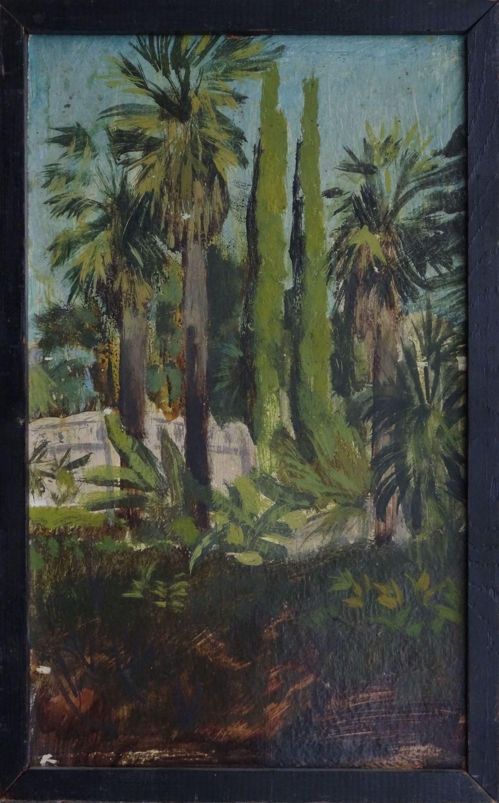 Vladimir Glushenkov Sochi. Cardboard, Tempera photo for sale