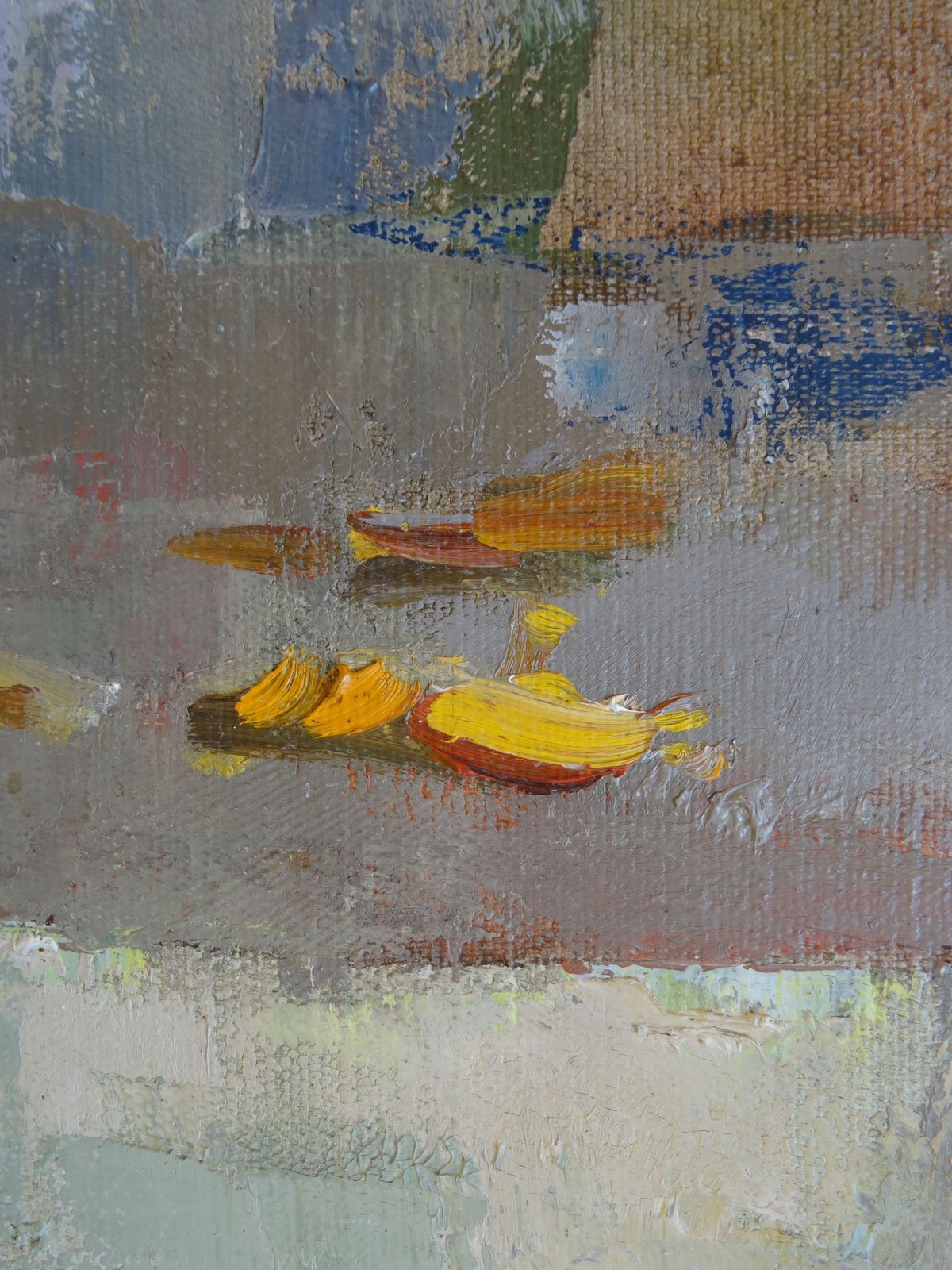 Sunflowers 1994 Oil On Canvas, 1990s photo Art