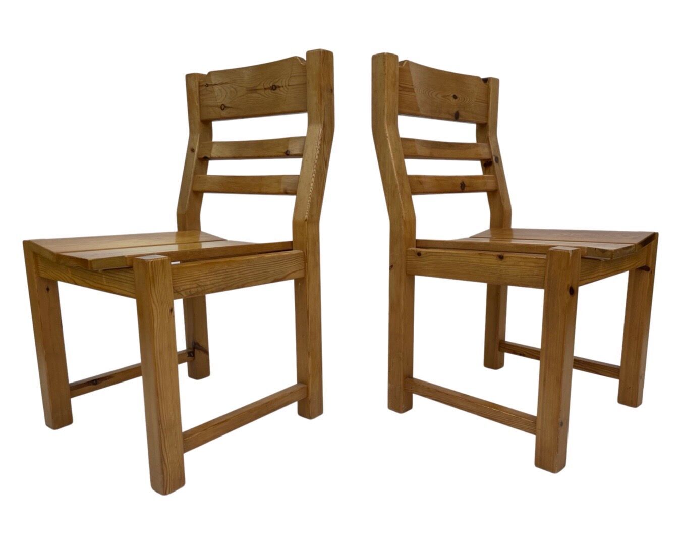 Vintage Minimalist Design Dining Chair From The 70s photo vinterior