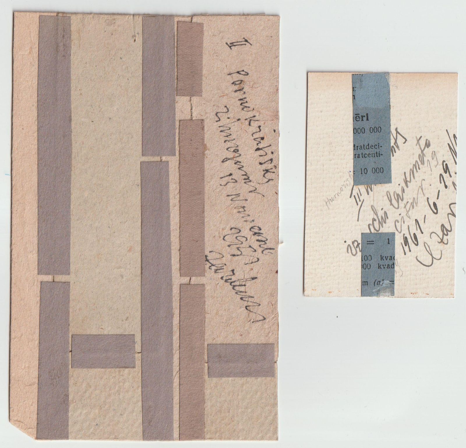 Adolfs Zardins Erotic Motives. 2.Pcs., Paper, Cardboard, Mixed Media, photo Art