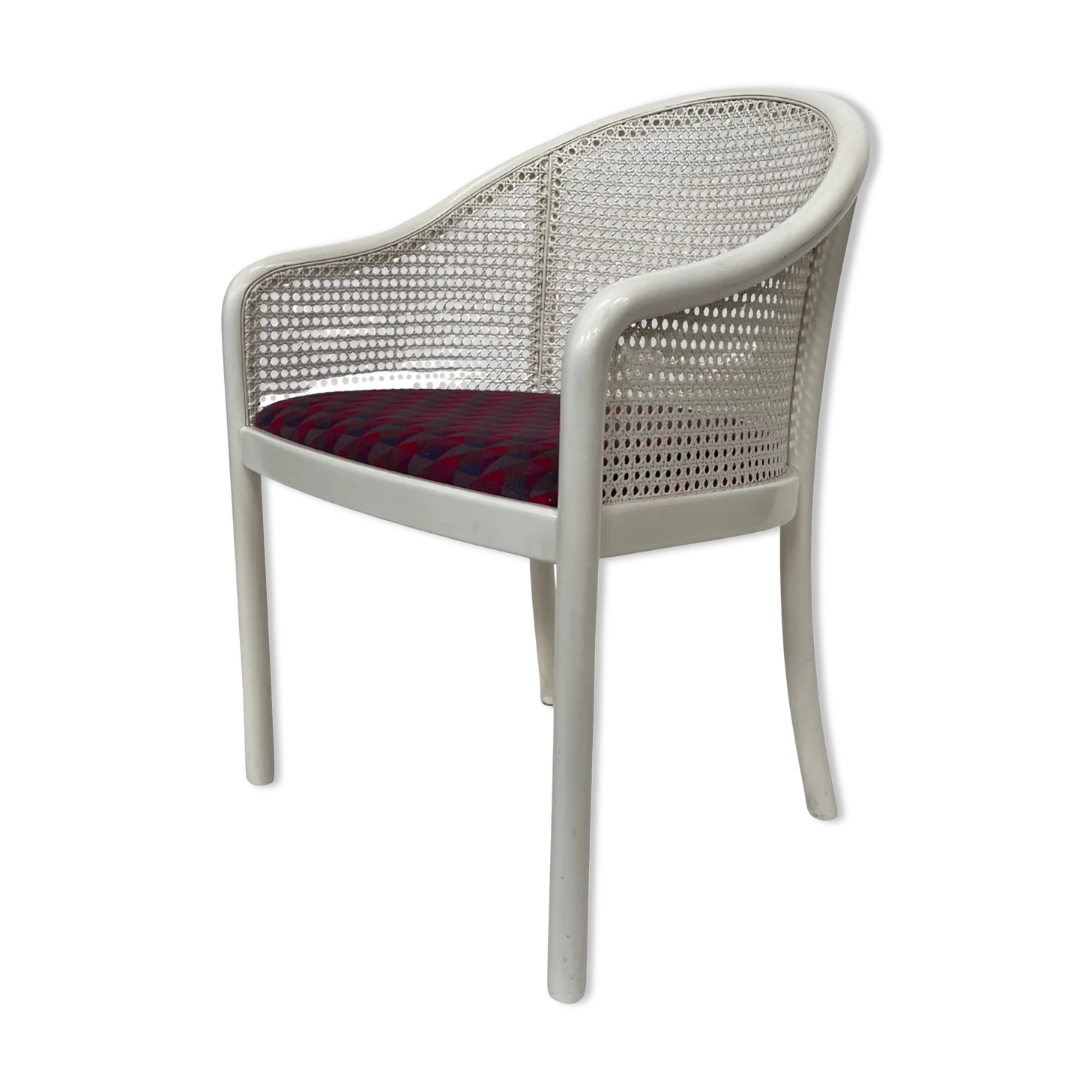 Vintage Cane Armchair 80, 1980s