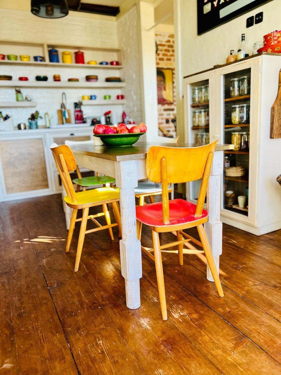 Eetkamerstoelen Van Ton, Ca. Jaren 1960, Set Van 4 photo Meubels