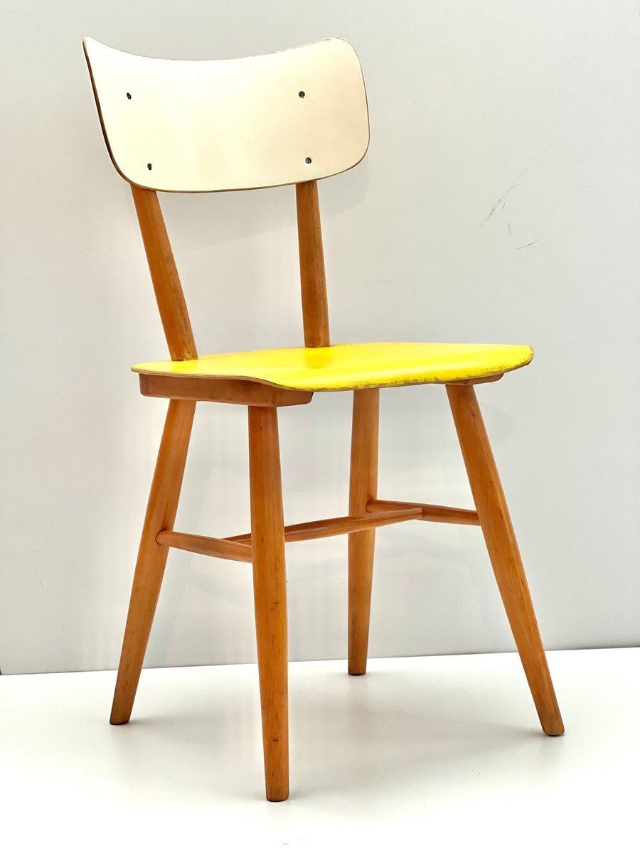 Eetkamerstoelen Van Ton, Ca. Jaren 1960, Set Van 4 photo vinterior