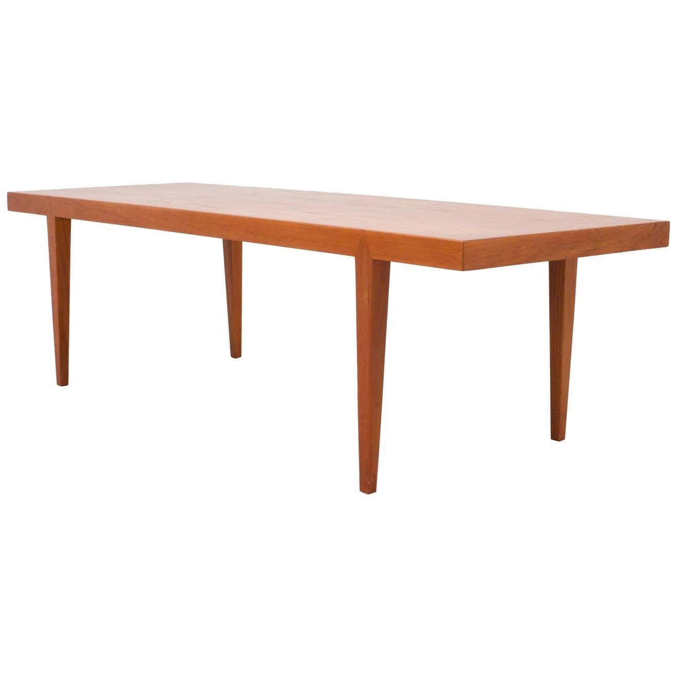 Large Coffee Table In Teak By Severin Hansen For Bovenkamp, Denmark, 1960s