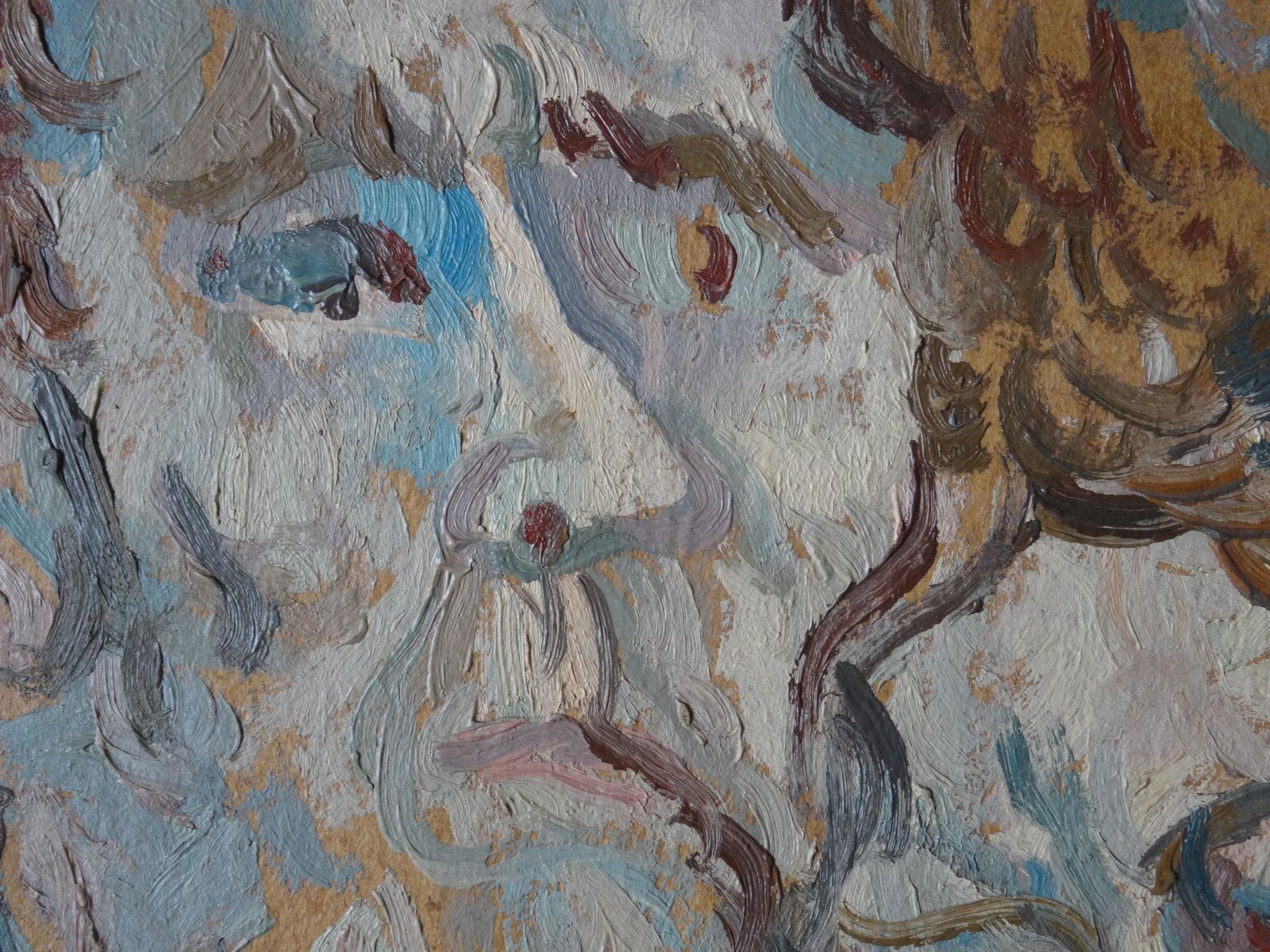 Vladimir Glushenkov Together. Cardboard, Oil photo furniture