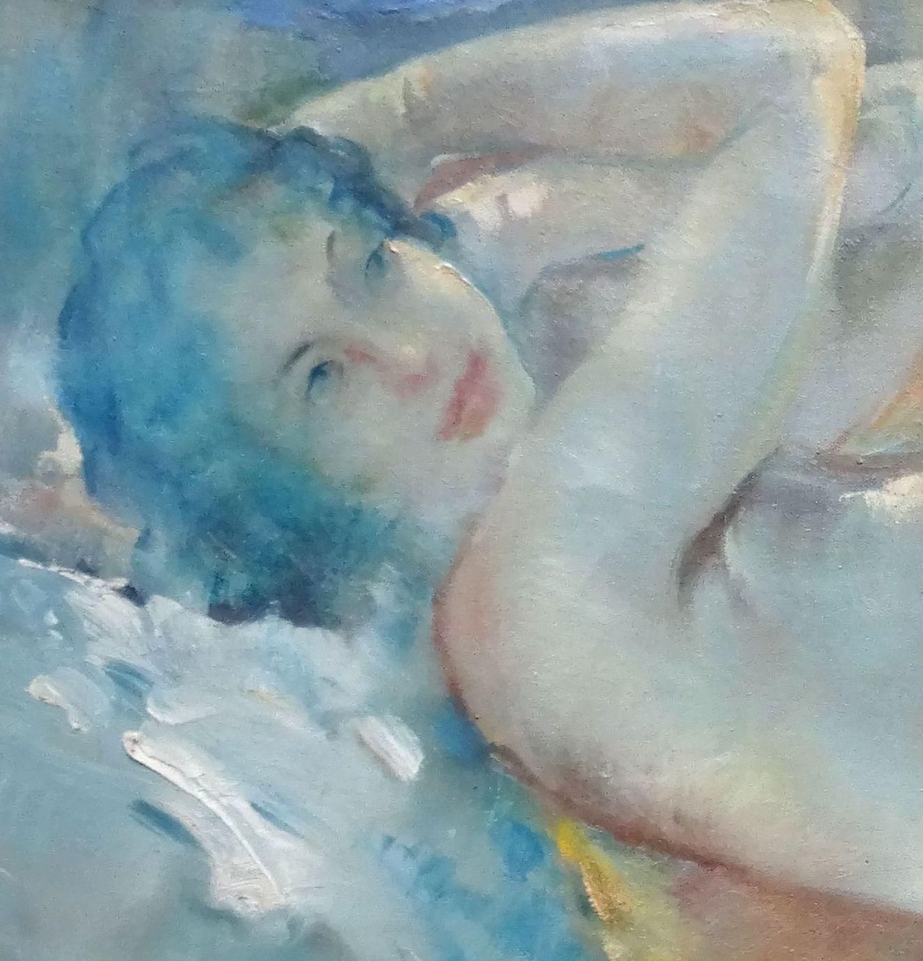 Janis Cielavs Act. 1978. Canvas, Oil photo Art