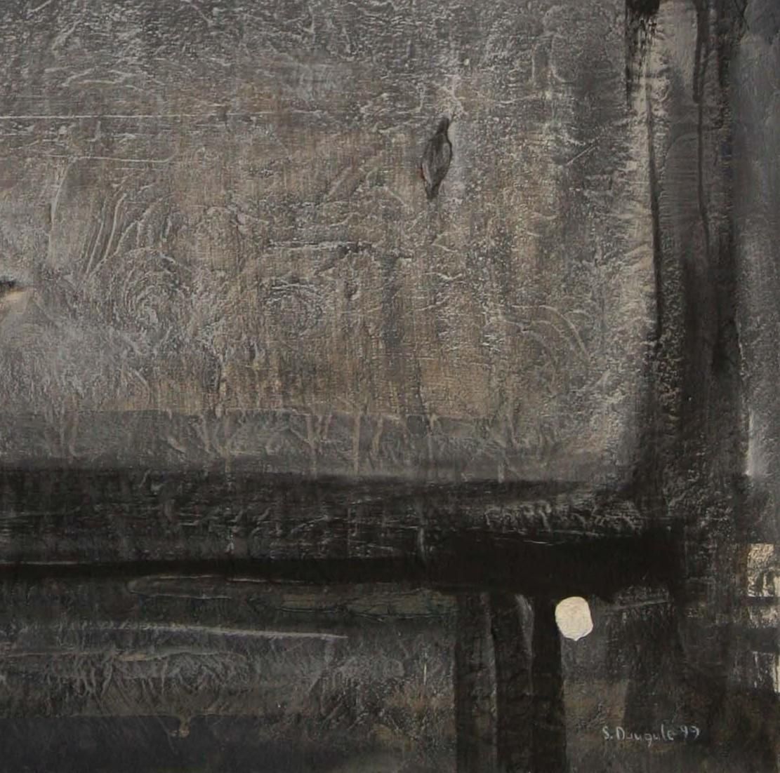 Sigita Daugule Pigeons In Winter. 1999. Oil On Canvas, photo furniture