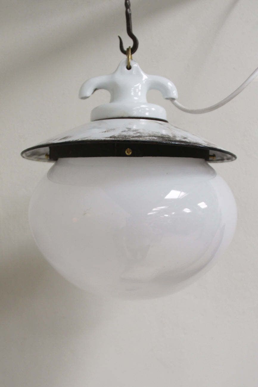 Bulbous Pendant Light