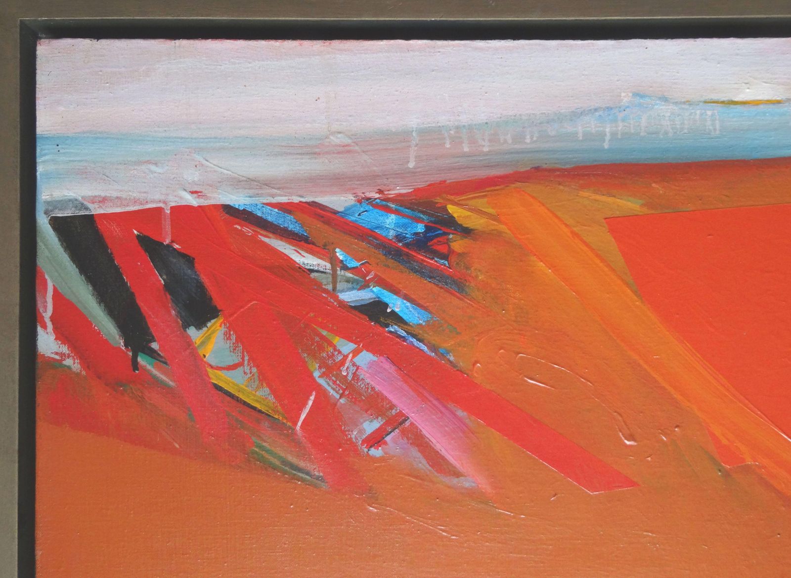 Raimonds Staprans  Desert 1974 Oil On Canvas photo vinterior