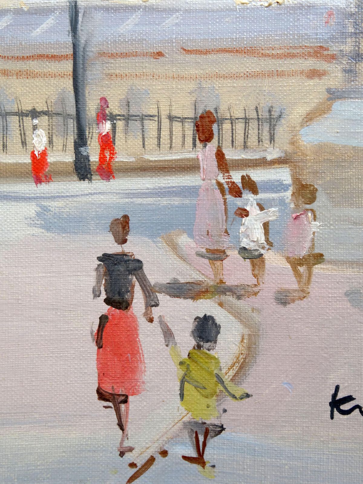 Mykola Krychevsky View Of Paris From Montmartre.Oil On Canvas, 1955 photo 3895.0