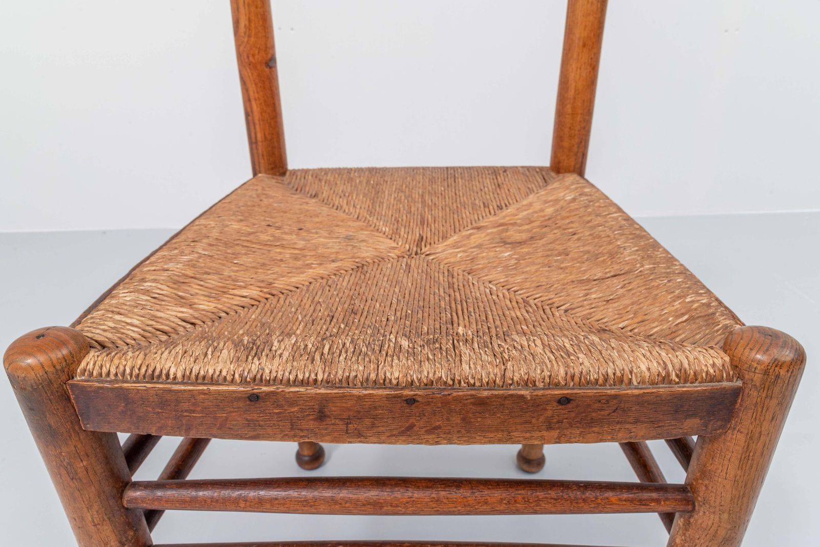 Dining Chair In Oak And Cane, 1960s photo vinterior