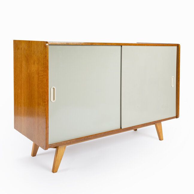 Jiri Jiroutek, Cabinet U 452, 1960s, Modernist photo furniture