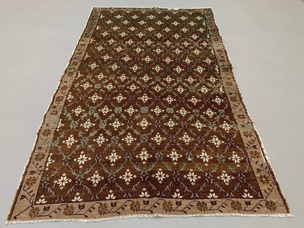 Vintage Turkish Rug 250x157 Cm Shabby Distressed Carpet Large photo for sale