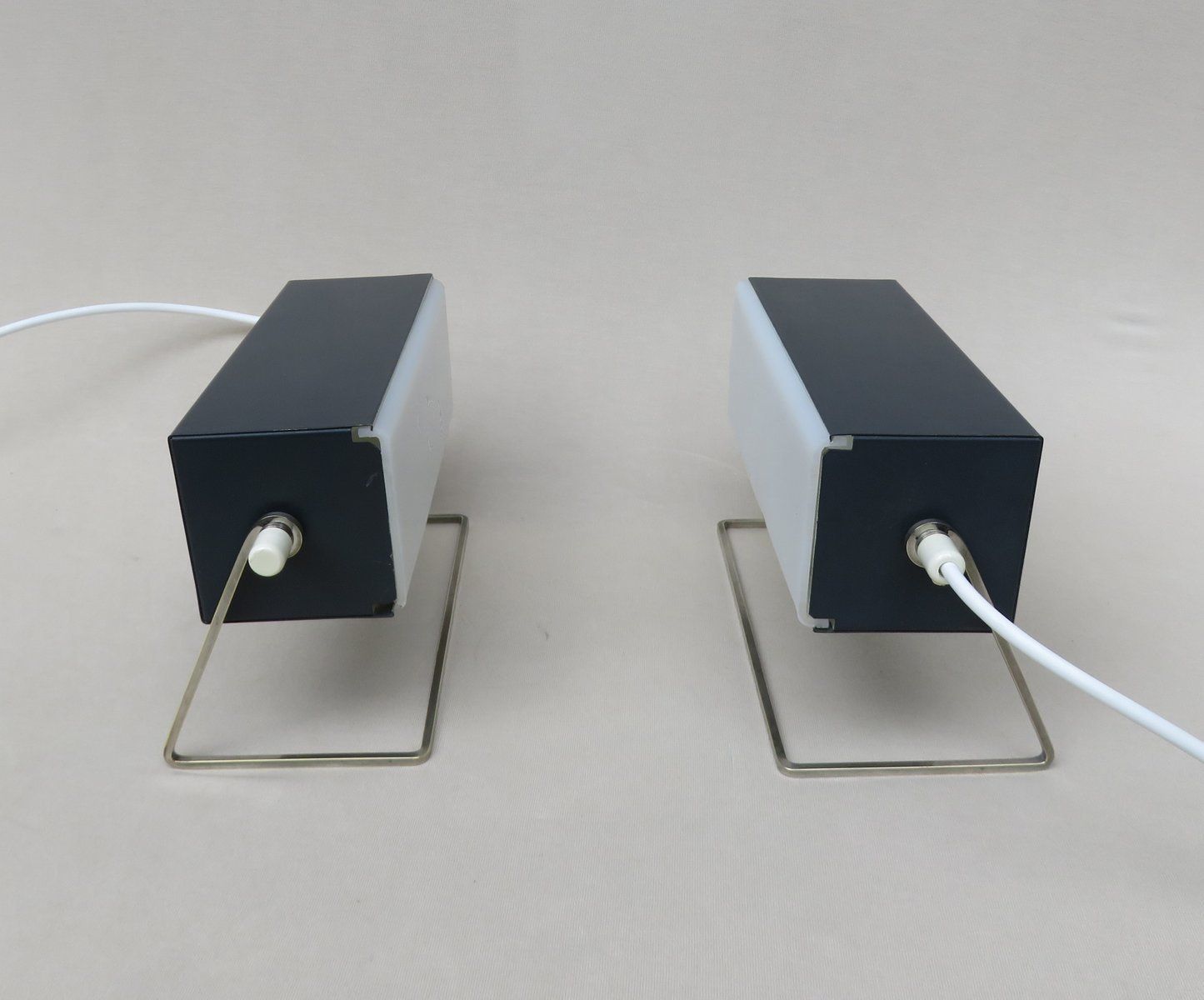 Cubist Acrylic Glass Table Lamps, Set Of 2 photo 4497.35