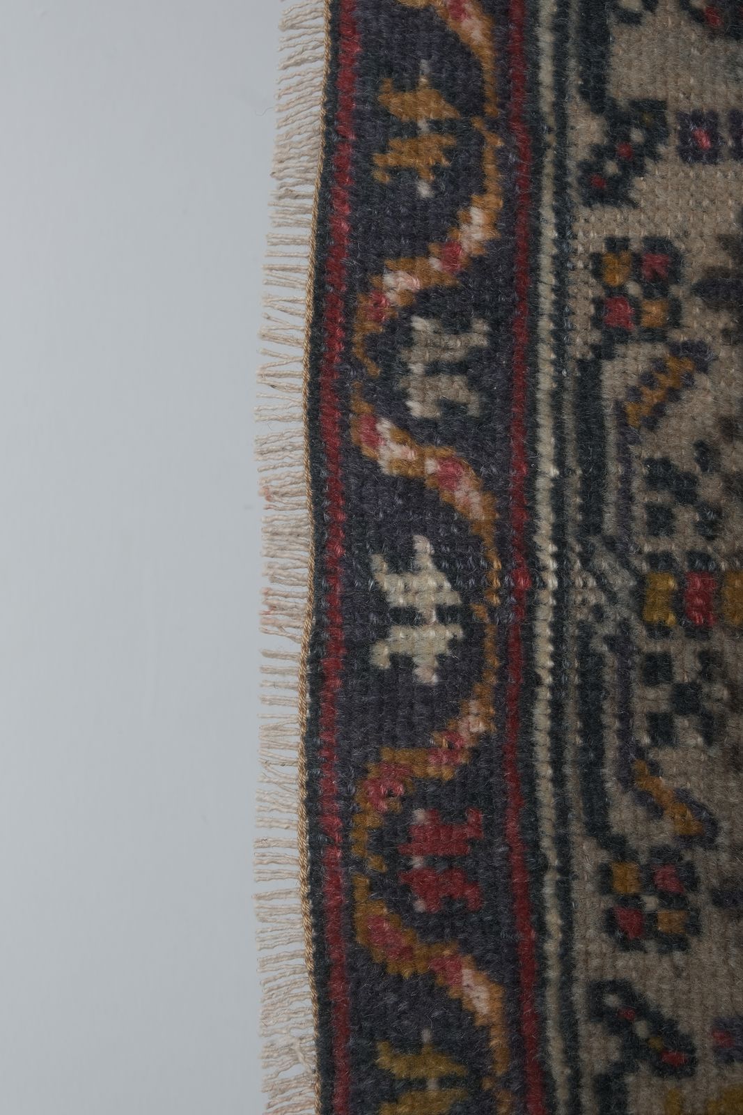 Textiles 1960s Vintage Turkish Konya Taspinar Rug With Venetian Renaissance Style photo
