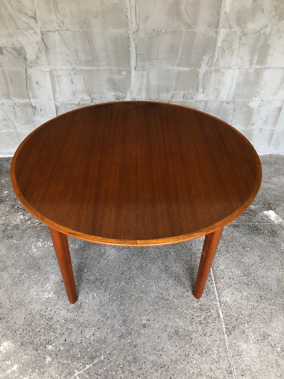 Furniture Extendable Danish Teak Table, 1960s photo