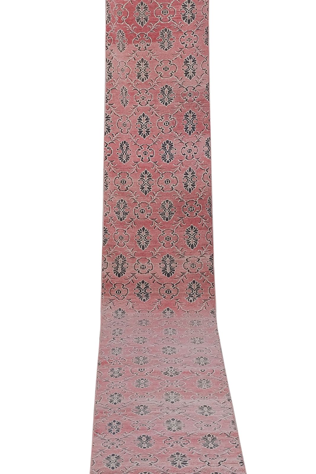 1960s Vintage Turkish Oushak Extra Long And Wide Runner   Stair Tread photo 1400.0