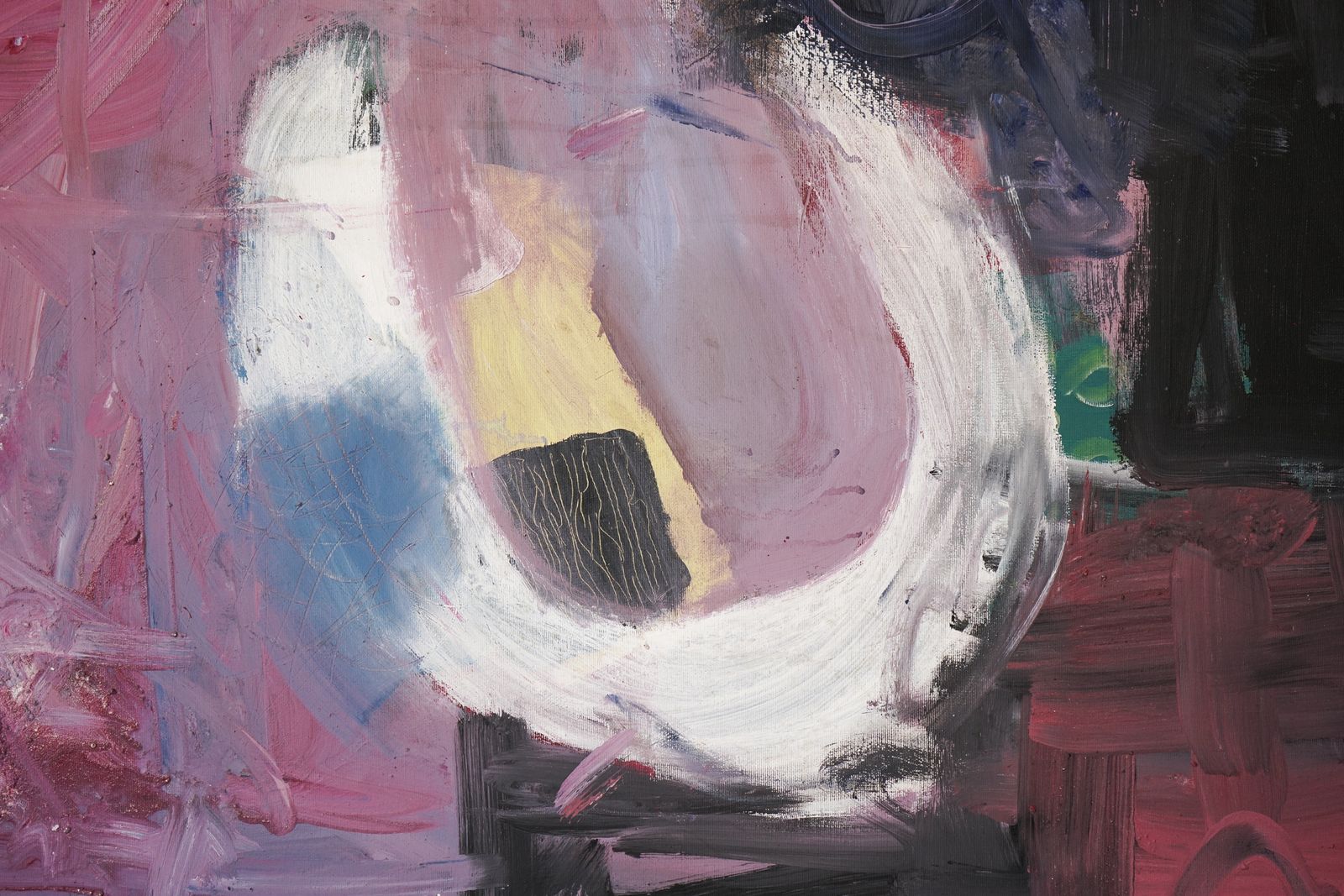 N Montiel   Abstract, 1970s, Oil On Canvas photo Art