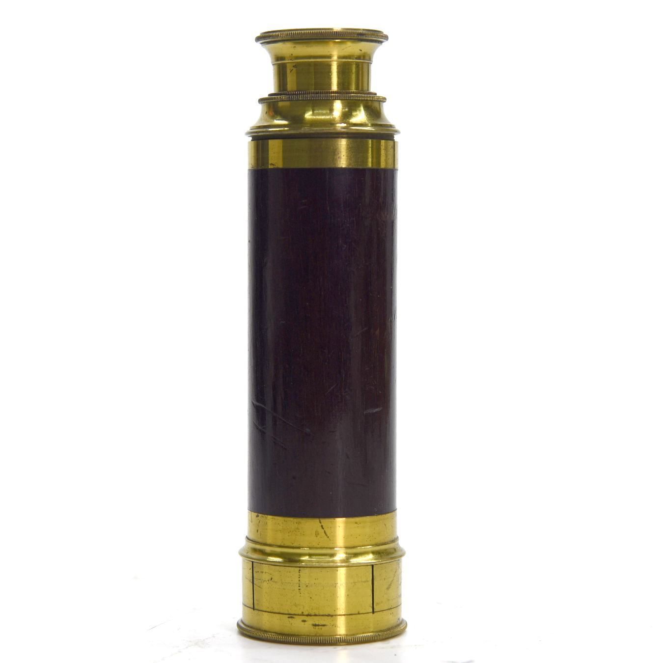 Late 19th Century Telescope In Brass