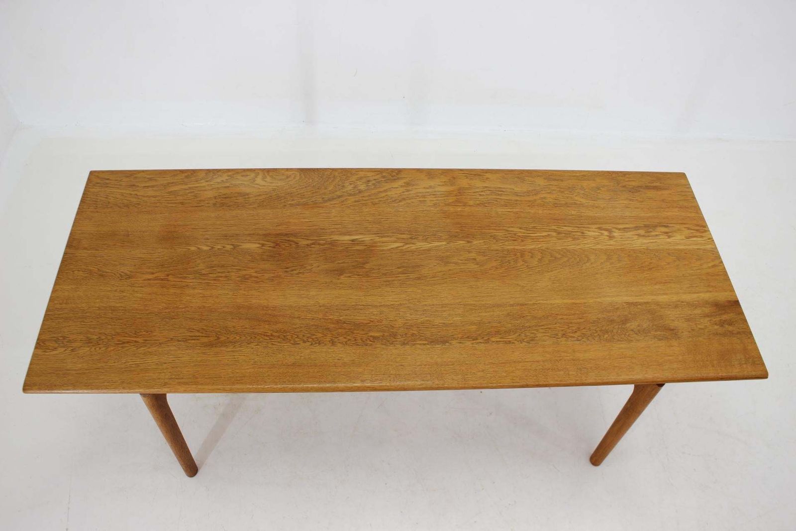1960s Hans J Wegner Solid Oak Coffee Table 'At 15' For Andreas Tuck, Denmark photo vintage