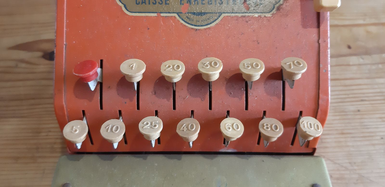 Toy Old Cash Register From The 50s photo 240.56