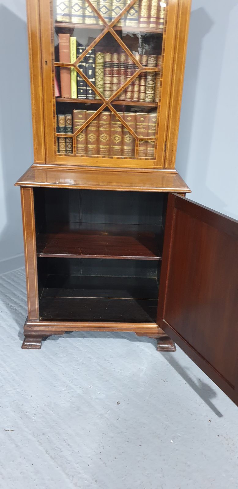 Super Mahogany Bookcase Of Small Proportions photo furniture