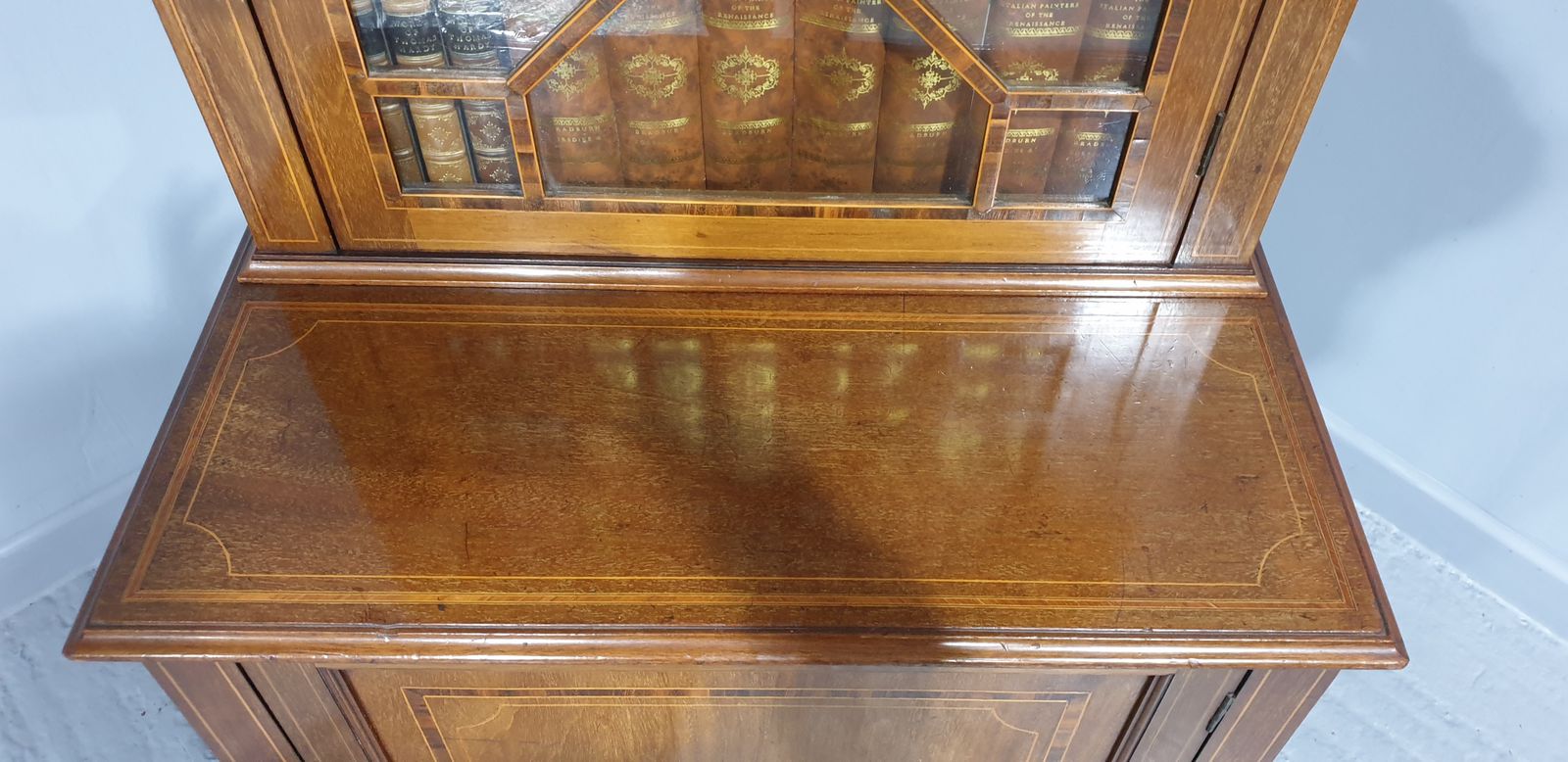 Super Mahogany Bookcase Of Small Proportions photo 1295.0