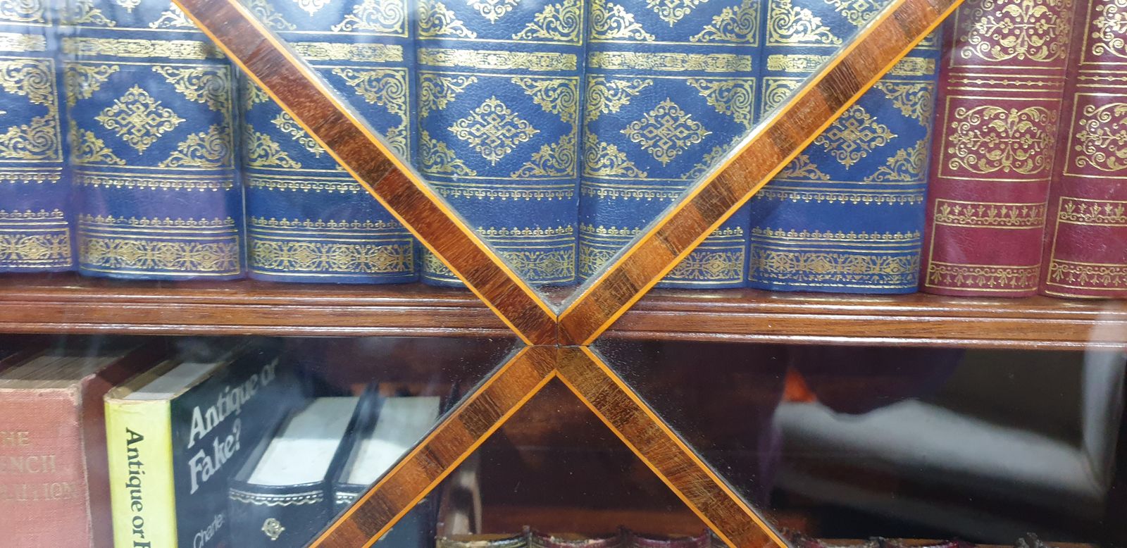 Super Mahogany Bookcase Of Small Proportions photo buy