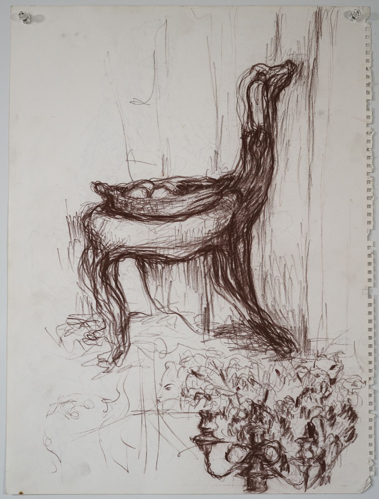 photo for sale Vier Inktstudies Van Uiteenlopende Onderwerpen