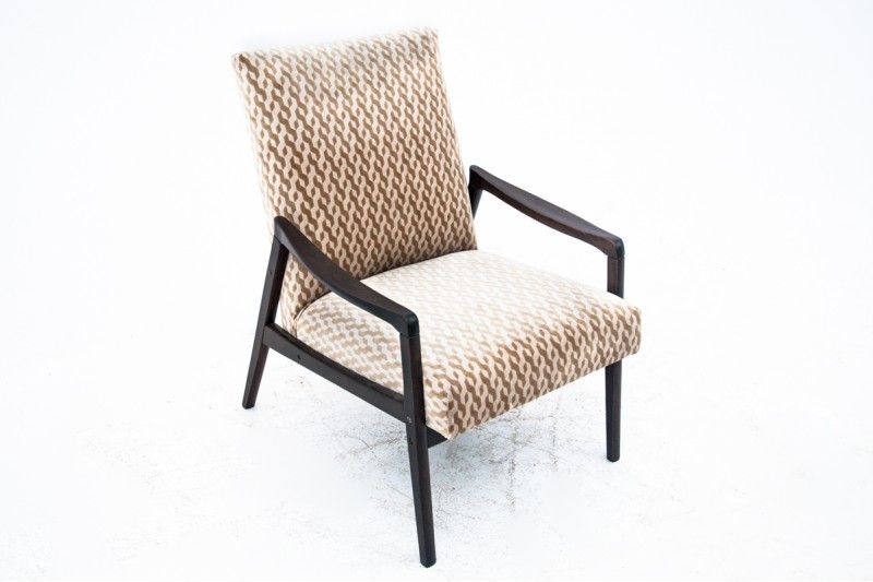 Pair Of Vintage Armchairs, Poland, 1960s. After Renovation. photo vintage
