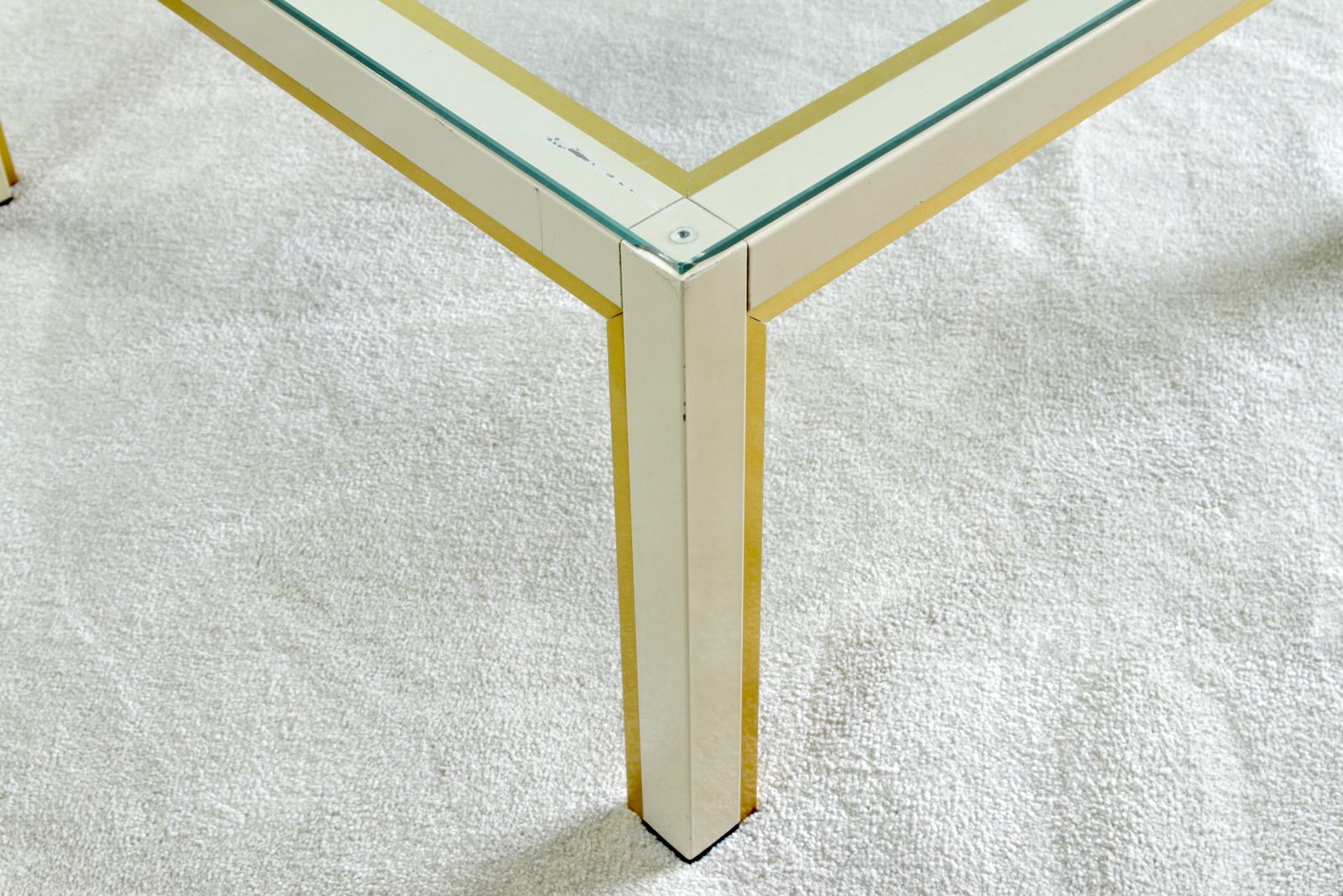 Renato Zevi Fine Italian Mid Century Gilt & Lacquer Coffee Table For Romeo Rega photo for sale
