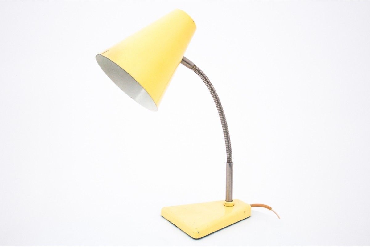 Table Lamp Poland 1960, 1960s, Vintage