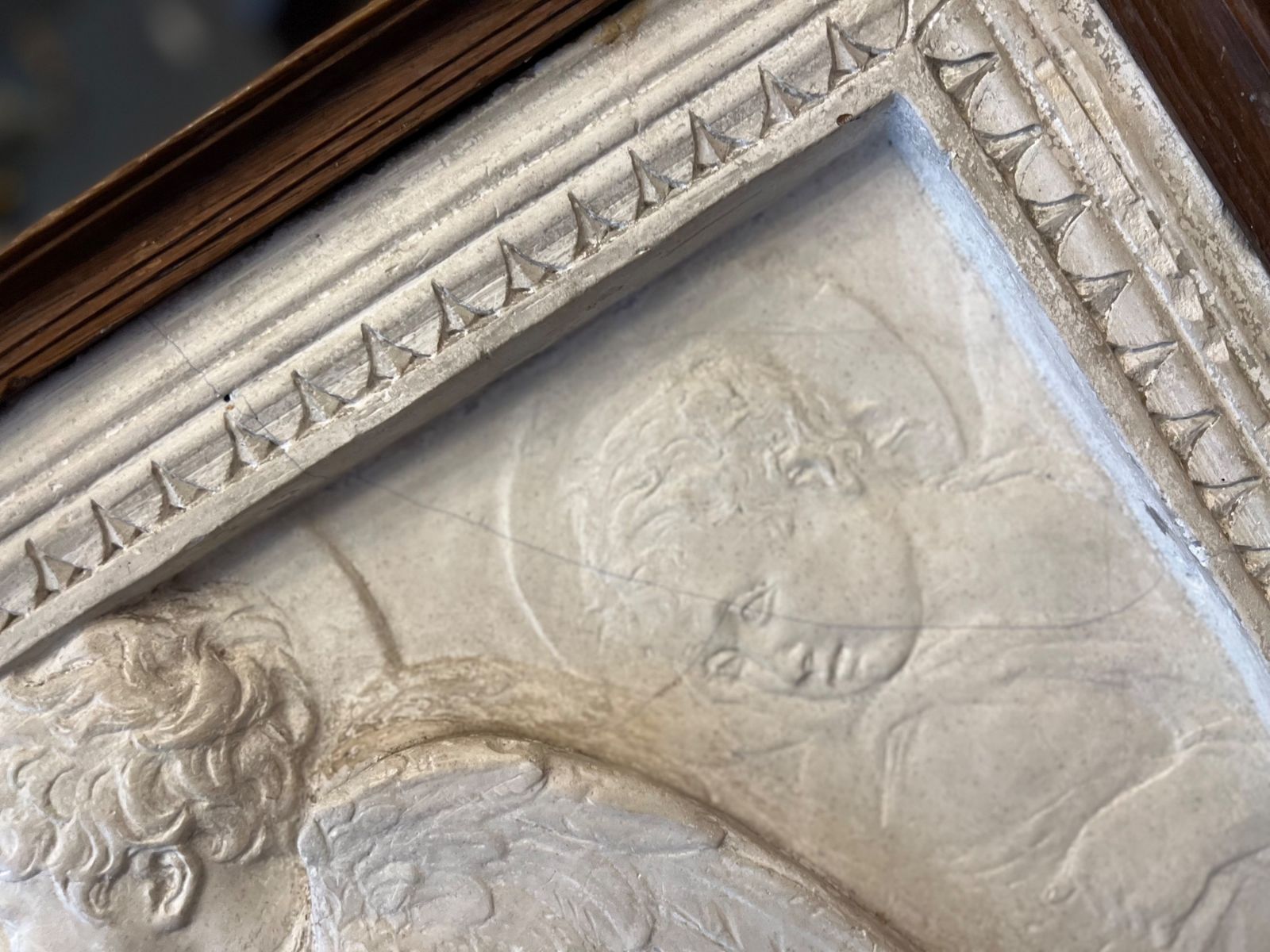 C19th Plaster Copy Of The Dead Christ Tended By Angels, By Donatello (C.1386 1466) photo buy